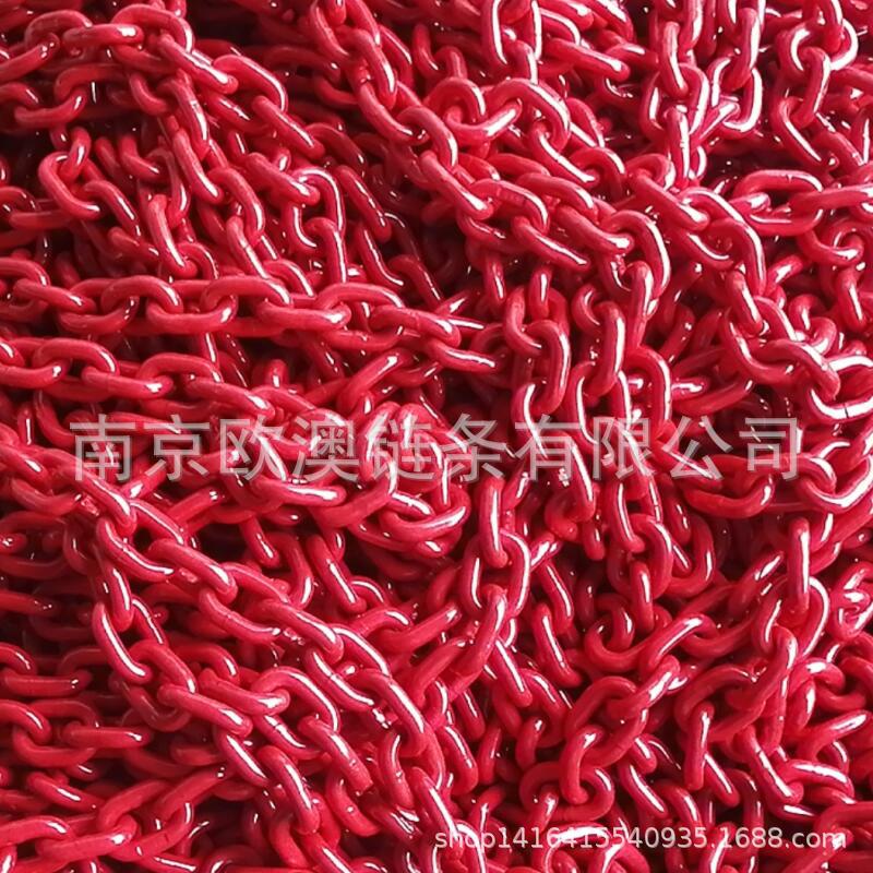 多规格G80级强度高起重链条 锰钢材质 批发制作吊装索具 镀锌链条