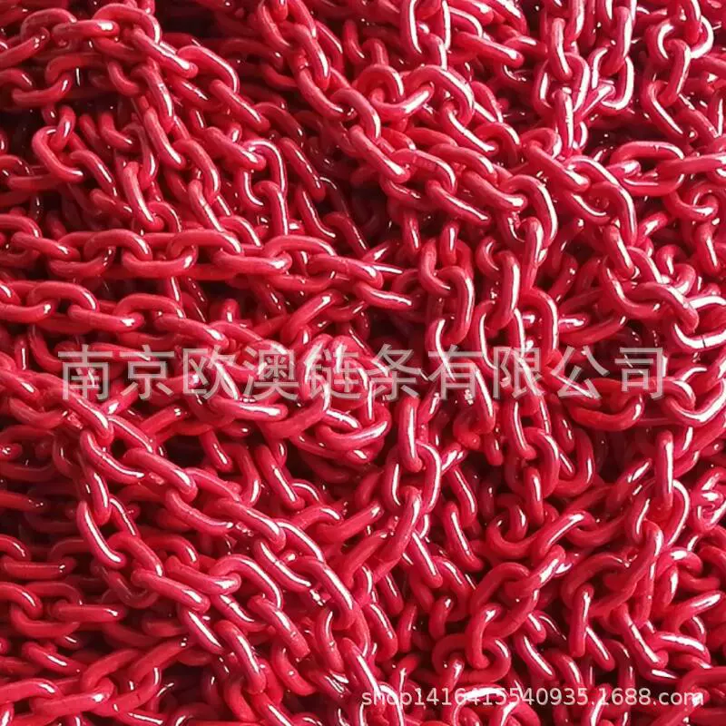多规格G80级强度高起重链条 锰钢材质 批发制作吊装索具 镀锌链条