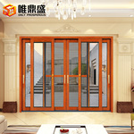 佛山厂家新款210重型推拉门别墅铝木系统自建房隔音