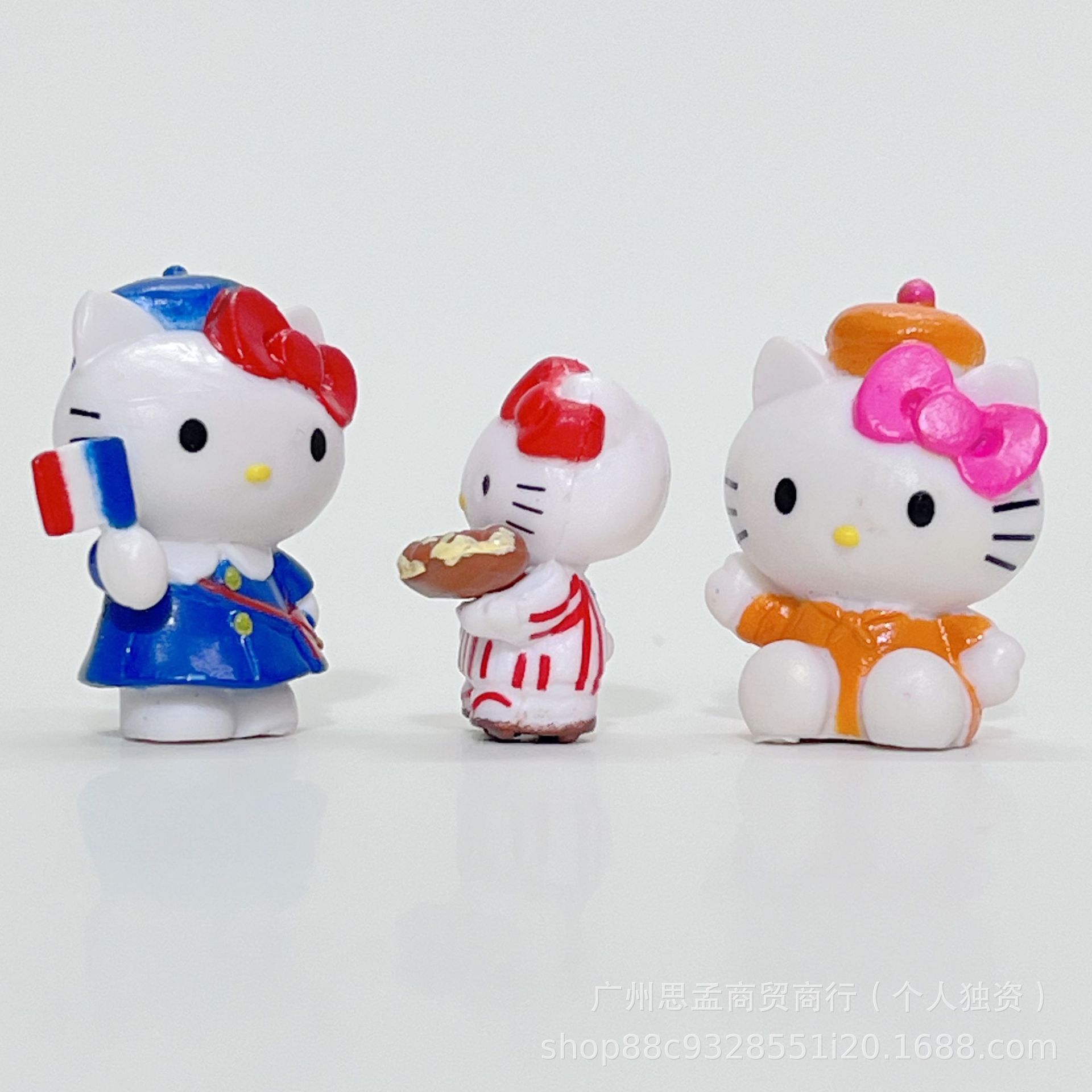 대외 무역 귀여운 키티 인형 크림 젤 DIY 손으로 만든 연필 칼 연필 미니 인형