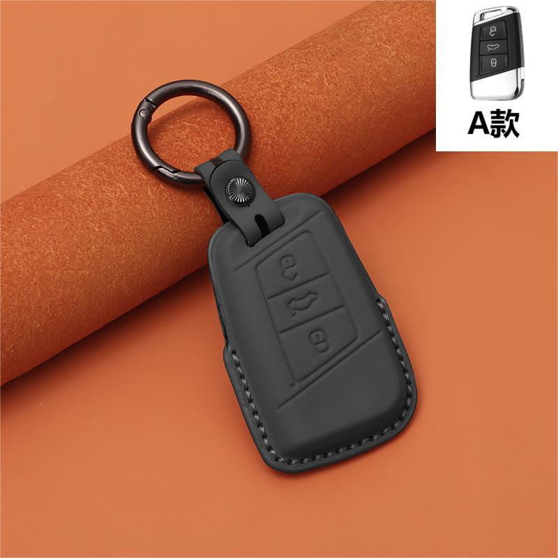 鍵カバーの頭の層の牛革の本革の速騰の宝はマイテンのゴルフの歌の道を探して車のパサートの朗逸を見ます。