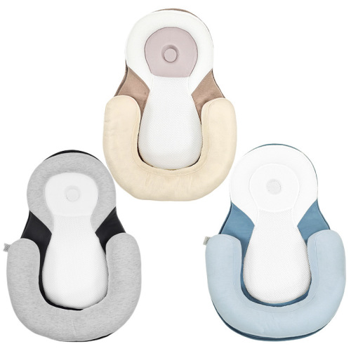Baby shaping pillow, anti-head deflection correction, newborn baby pillow, newborn anti-rollover mattress, has CPC certification
