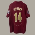 0506 arsenal home customization no. 14 + premier league armband