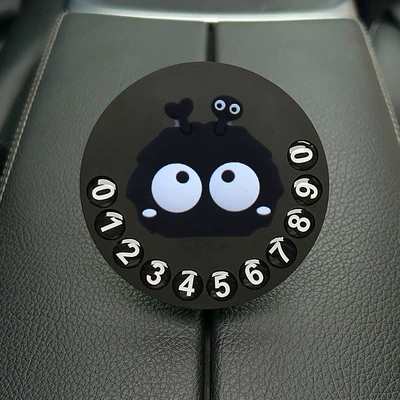 Parking Space Moving License Plate, Nömrəli dayanma kartı - cute-cartoon-029-parking-sign