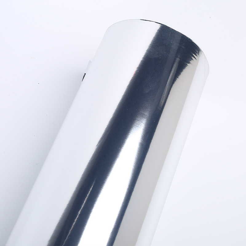 Fabricante de suministro BOPP película de aluminio película de plata película metalizada productos químicos diarios pequeños lotes de película de envasado de alimentos de té image 4