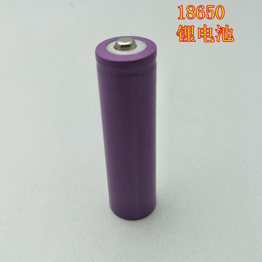 18650锂电池 3.7v 2500mAh强光手电筒喊话器小风扇多功能锂电池