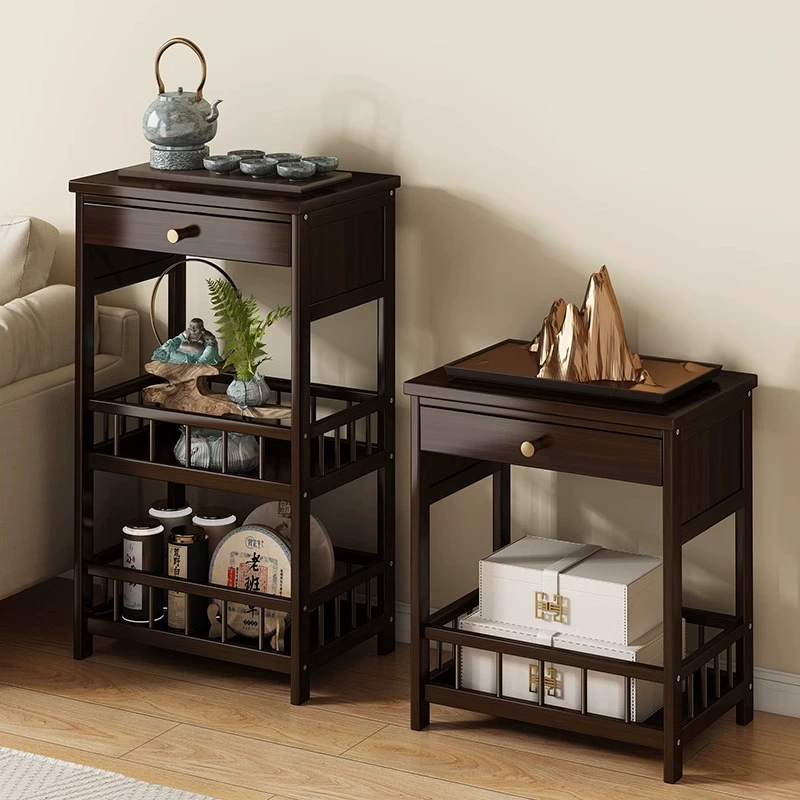 Новый китайский чайный стол в гостиной несколько боковых шкафов с диваном