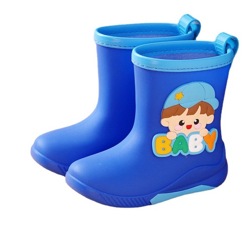 [Factory direct sales] Children's rain boots, medium and large children's boys and girls cartoon non-slip rain boots, primary school students' waterproof rubber shoes