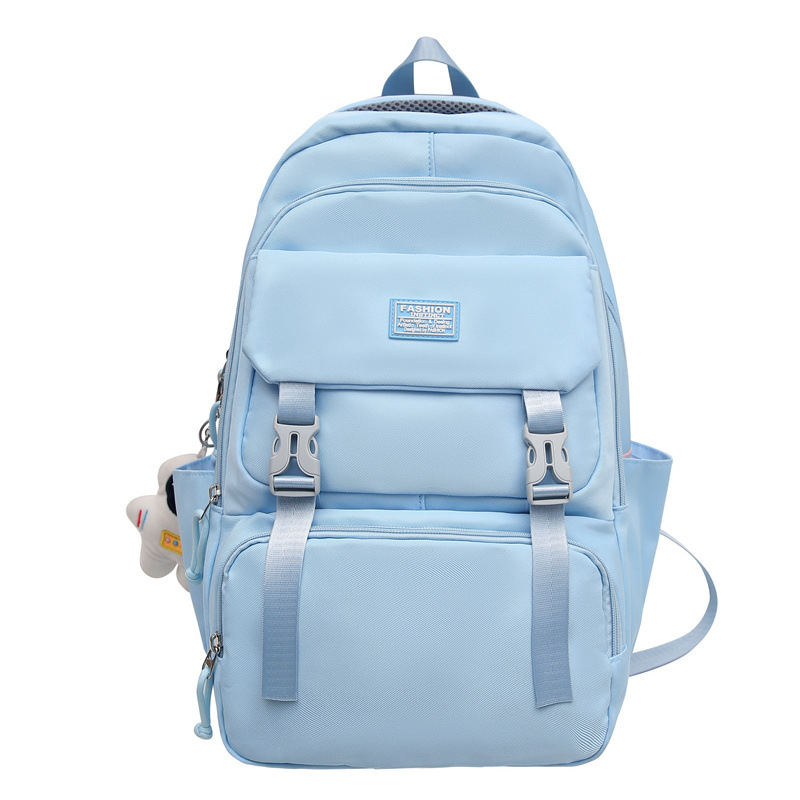 Comercio exterior simple mochila de viaje de gran capacidad para hombres y mujeres ligero casual estudiante mochila de moda mochila de computadora a juego