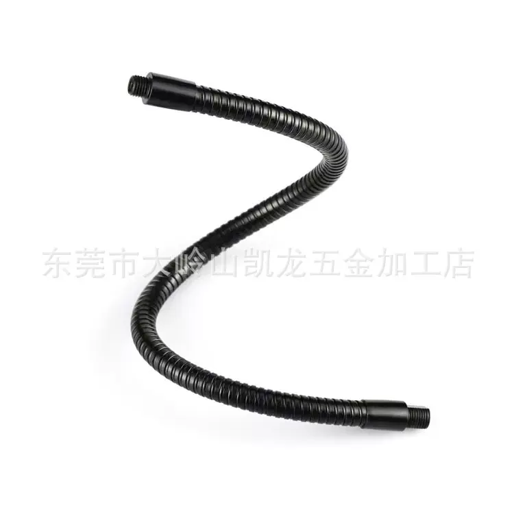 源头厂家供应硅胶金属灯饰软管USB万向弯曲台灯软管 定型鹅颈管