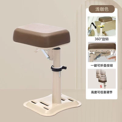 Electric Car Child Seat Front Folding Seat Pedal Battery Car Shock-Absorbing Baby Safety Seat Comfortable Stool (Electric car child seat) - white-single-seat-one-click-foldingrotatinglifting