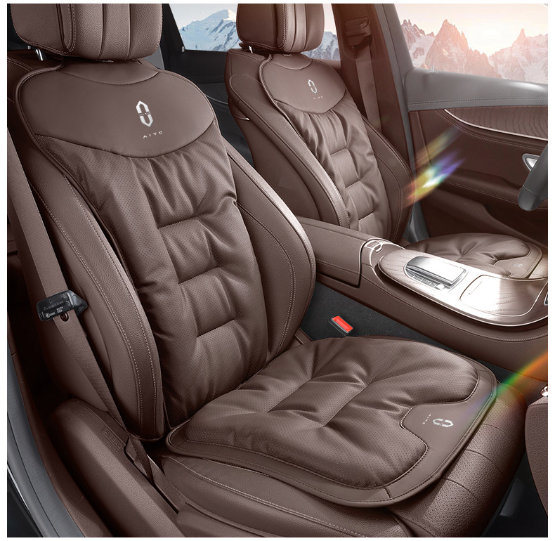 Suitable for Mercedes-Benz Audi Bmw 2024 New Car Seat Cushion, Breathable Four-Season Universal Seat Cushion