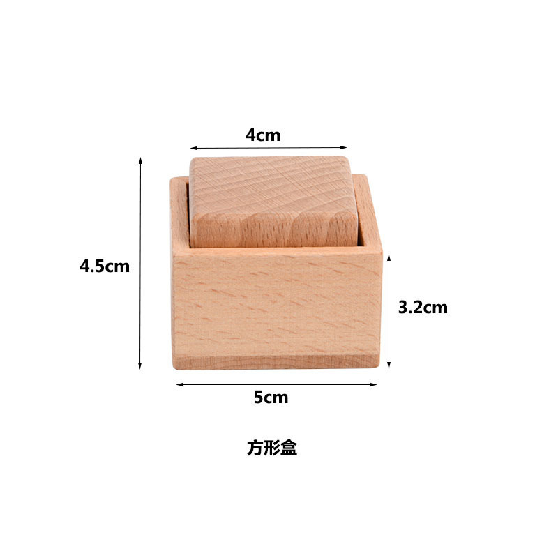 Weiwei Tiger Hechewood material didáctico de agarre para niños bebé 0-3 años Montessori educación temprana entrenamiento de agarre juguete educativo de madera
