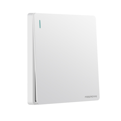 New type Lingzong 86 model wall switch with concealed installation, Osaka white, single-pole five-hole dual-control kitchen outlet panel, wholesale