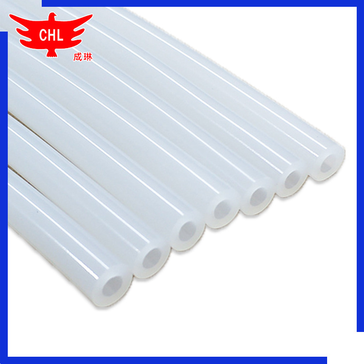 customized SIL Silicone Rubber translucent High temperature resistance Silicone tube Squeeze high pressure automobile Silicone tube Foam silicone hose