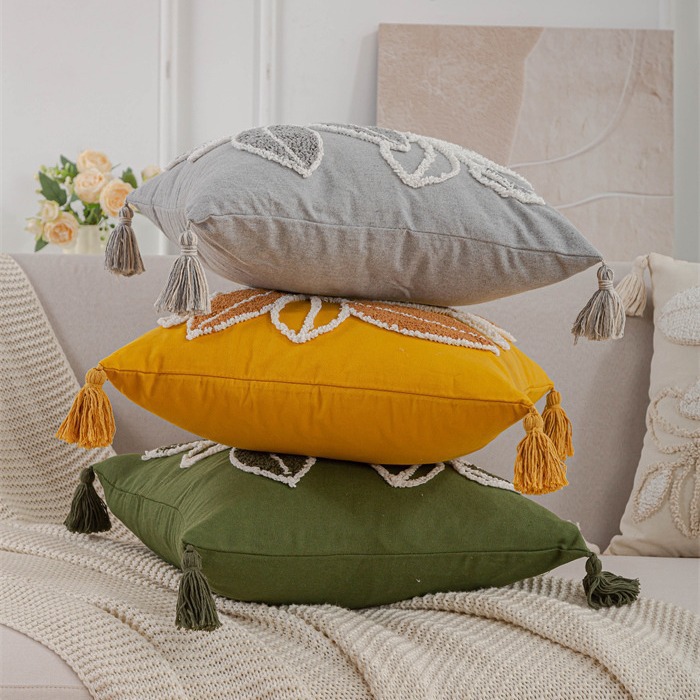 Nórdico inswind bordado almohada cubierta de cuadrícula sala de estar sofá almohada almohada de cabecera almohada de decoración de alojamiento marroquí image 2