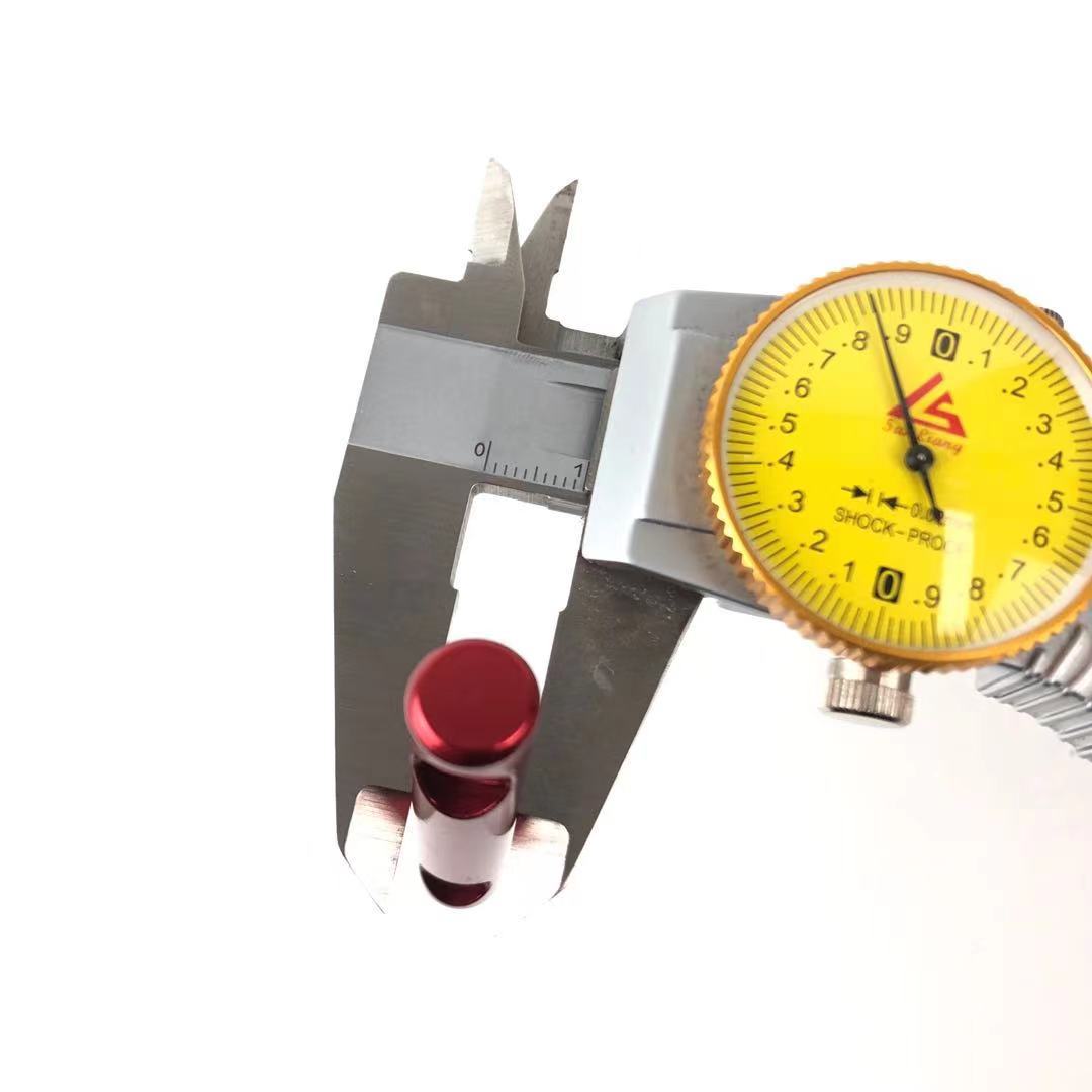 Ajuste de dosel de la tienda al aire libre hebilla fija clavo de tierra hebilla de cuerda a prueba de viento doble ojos aleación de aluminio varilla de aluminio hebilla de cordón tamaño pequeño