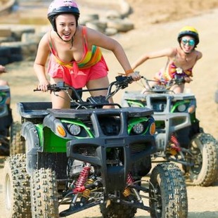 Atv Big Bull All-Terrain Vehicle Zongshen 200Cc Automatic Transmission Mobility Mountain Off-Road Vehicle Four-Wheel Motorcycle