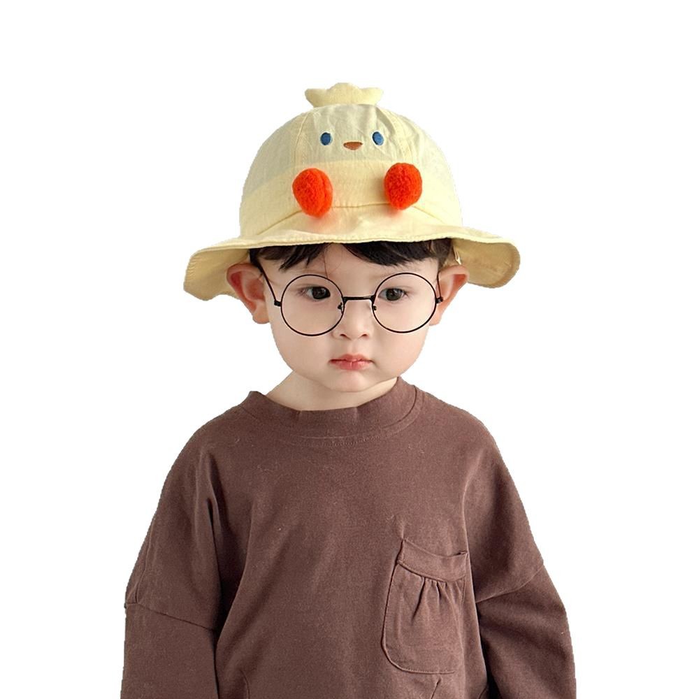 Sombrero de pescador bebé primavera y otoño verano delgado sombrero de sol para niños niñas y niñas bonitos sombreros de sol de dibujos animados