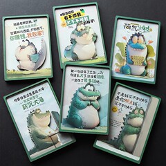 2025 新しい楽しいテキスト冷蔵庫マグネット全国トレンドかわいい個性クリエイティブ木製立体文化創造的な装飾