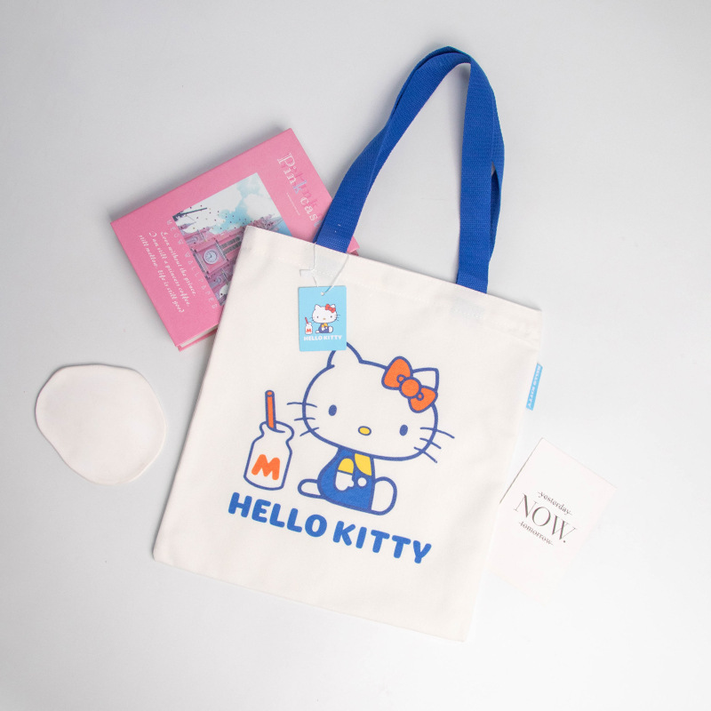 サンリオ正規品 キャンバスバッグ かわいいハローキティ ショルダーハンドバッグ クロミメロディーバッグ|undefined