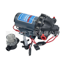 12V5隔膜泵房车泵游艇泵增压泵自吸泵清洗泵卧式船用直流微型快艇