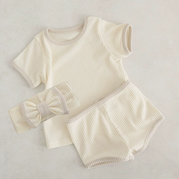 Creamy set, headband