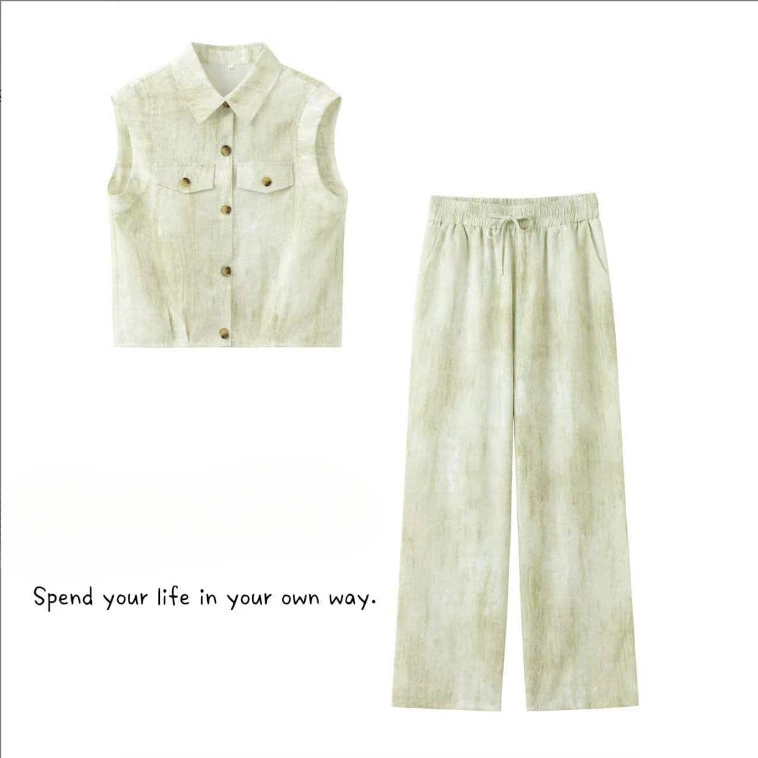 2025 новый легкий роскошный ледяной костюм из прохладной ткани, однотонный мерсеризованный костюм с рукавами принцессы