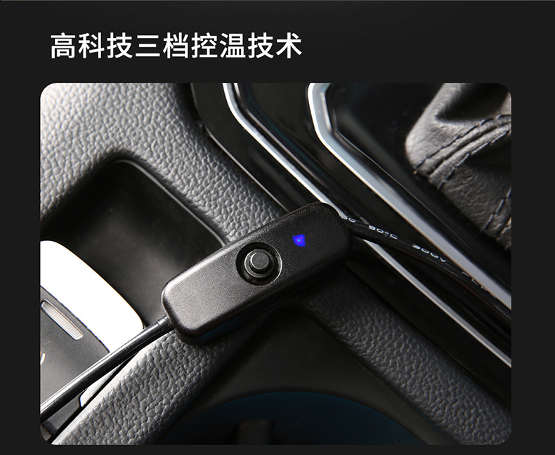 USB Electric Heating Cushion Winter Warm Stuffed Cushion Car Heating Cushion Front Row Heating Square Cushion 5V