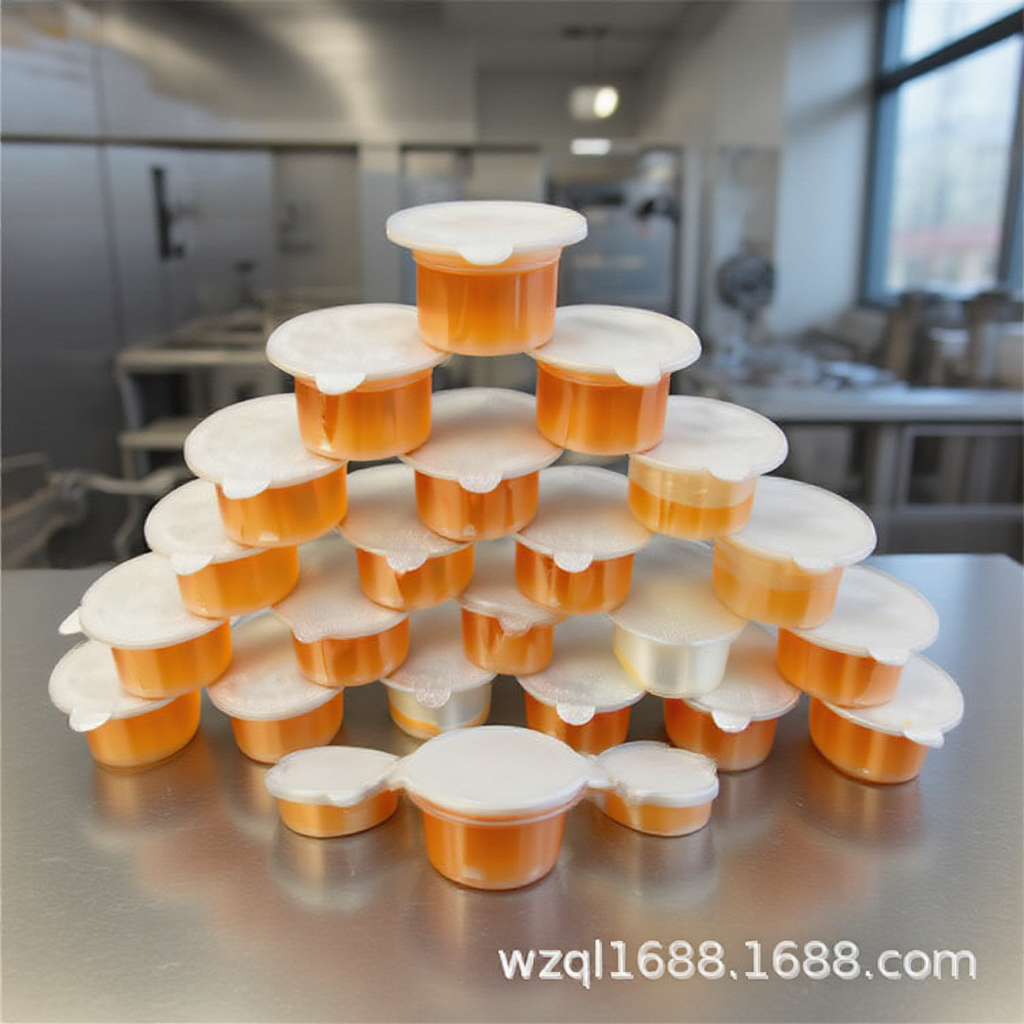 供应杯装麦芽糖全自动灌装封口机 杯碗装烤鸭蘸酱充填封口机