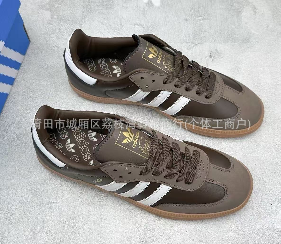 莆田純オリジナル本徳訓Samba OG、GAZELLE、SPEZIAL、貝殻頭男女板靴