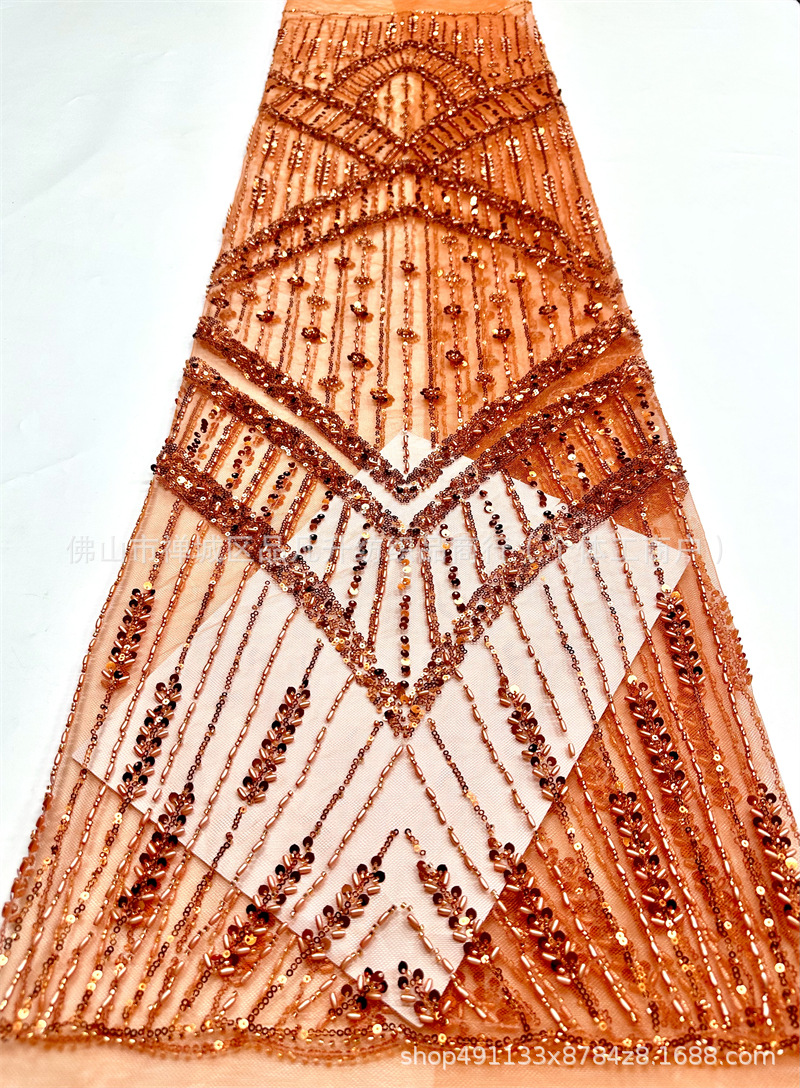 Vestido de boda francés Gaoding vestido de cena tela de ropa de mujer comercio exterior transfronterizo amazónico tela de ropa