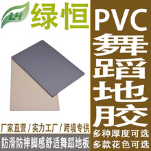 厂家直销PVC运动地胶舞蹈室地胶健身房运动地胶幼儿园地街舞地板