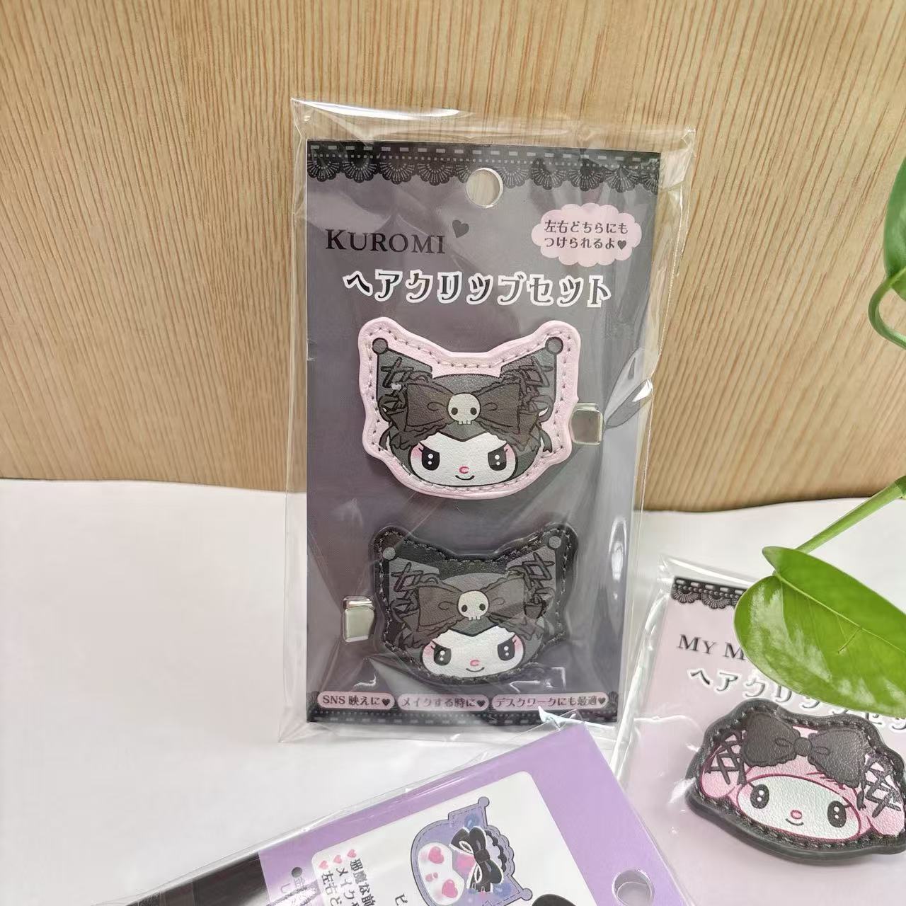 산리오 머리핀(쿠로미 블랙) 입고되었습니다