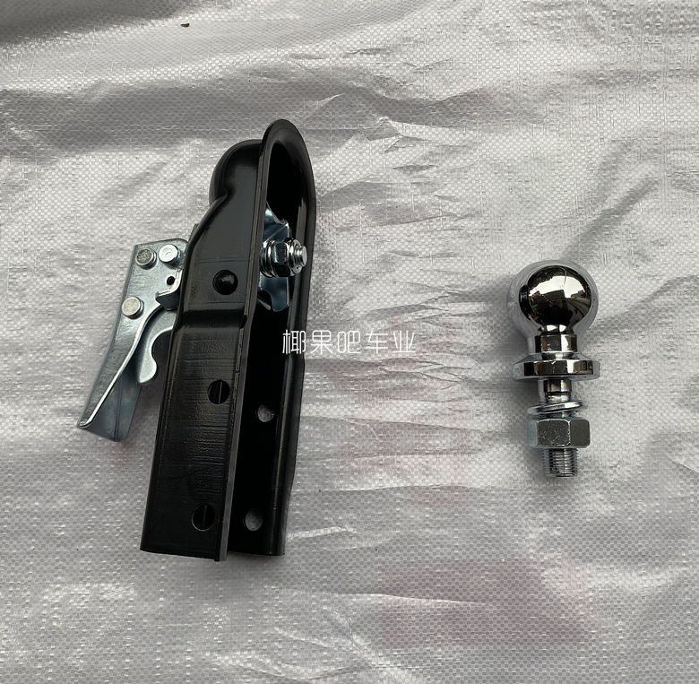 DIY four-wheel go-kart and ATV accessories, modified trailer chassis ball head, rear trailer equipment connector
