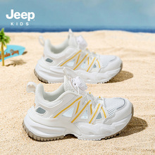 Jeep��ͯ��Ь2025�ļ��¿���ͯ��תŦ���˶���Ь�οյ���͸��Ůͯ