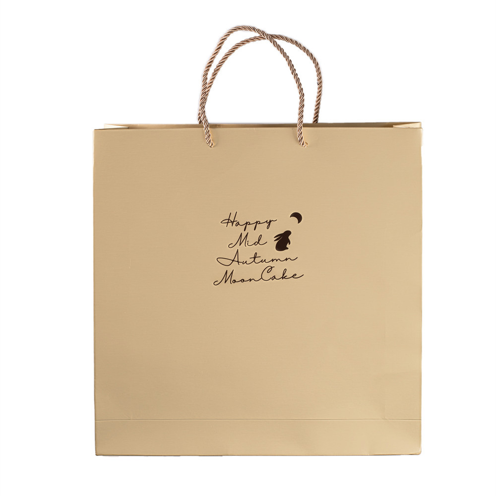 高档烫金手提袋 通版礼盒配套手袋专拍