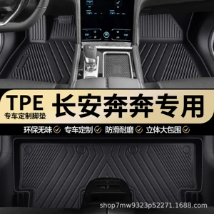 Changan Benben E-star and Benben EV special TPE floor mats, full coverage, wear-resistant carpet for the car interior