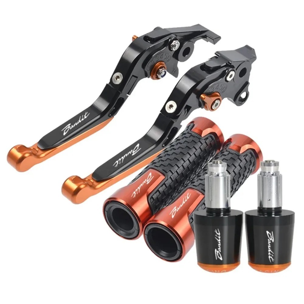 Gsf1250 Bandit Motorcycle Modified Cnc Brake Clutch Handle Lever Horn Handlebar Rubber Plug Set