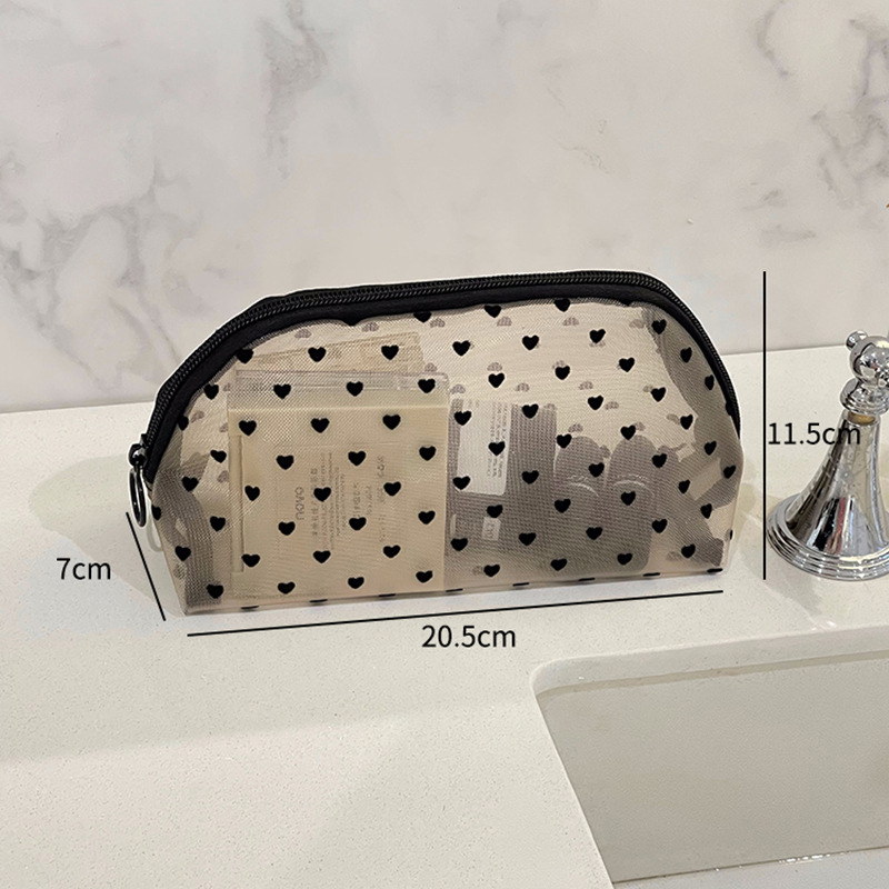 2023 Nueva celebridad de Internet bolsa de cosméticos portátil de alta gama de gran capacidad de tamaño pequeño bolsa de almacenamiento de cosméticos bolsa de lavado