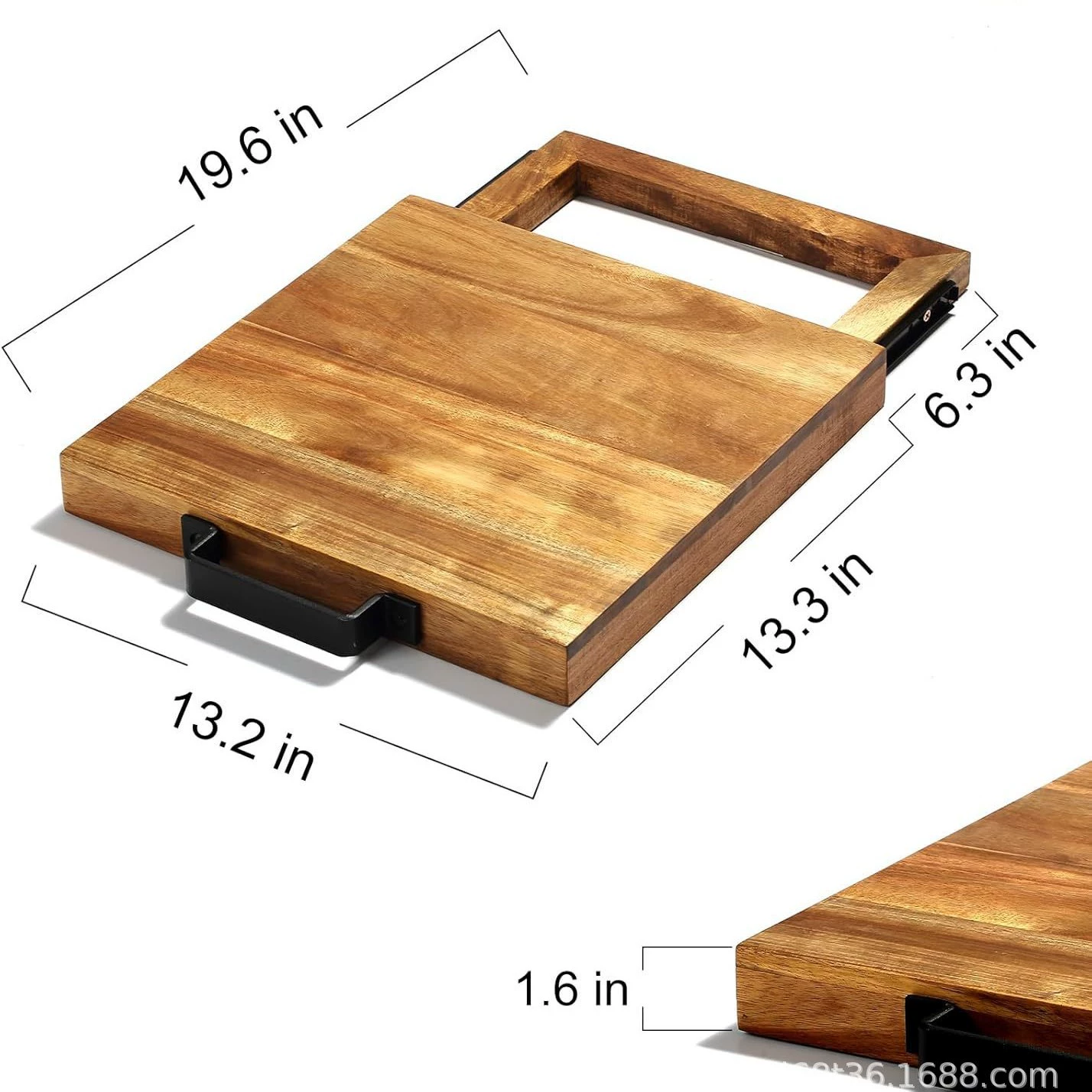 Wooden coffee machine, table storage system