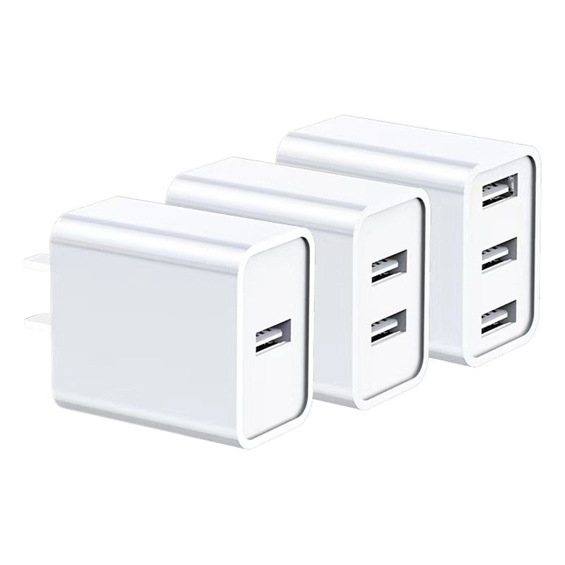 5V2A cabeza de carga 3C certificado multi-Puerto USB de carga rápida cargador de teléfono móvil multi-Adaptador de enchufe al por mayor