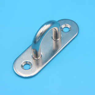 Stainless steel oval buckle oval fixed buckle lock plate fixed handle wrench hook hook and loop rope buckle
