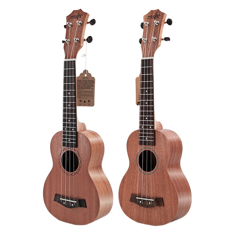 21 pulgadas Sapele ukelele Hawaiano ukelele guitarra fábrica al por mayor