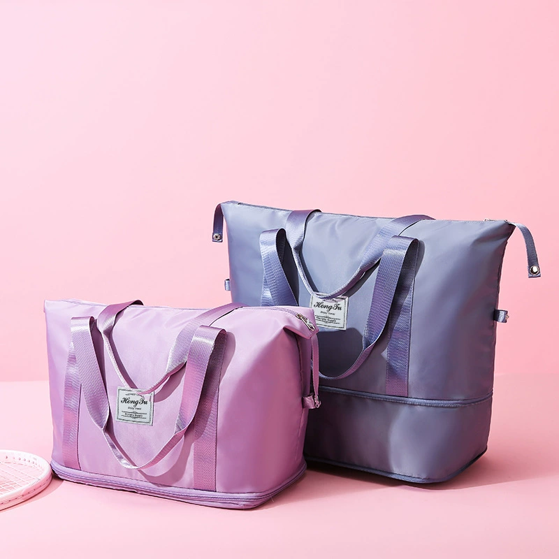 Дорожная сумка большой емкости новая мода на короткие расстояния студенческая сумка для хранения багажа сухая и влажная водонепроницаемая сумка для фитнеса