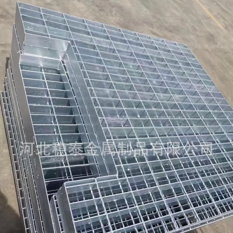 厂家供应Q235B材质钢格栅板 、热镀锌钢格栅板、齿形防滑钢格板