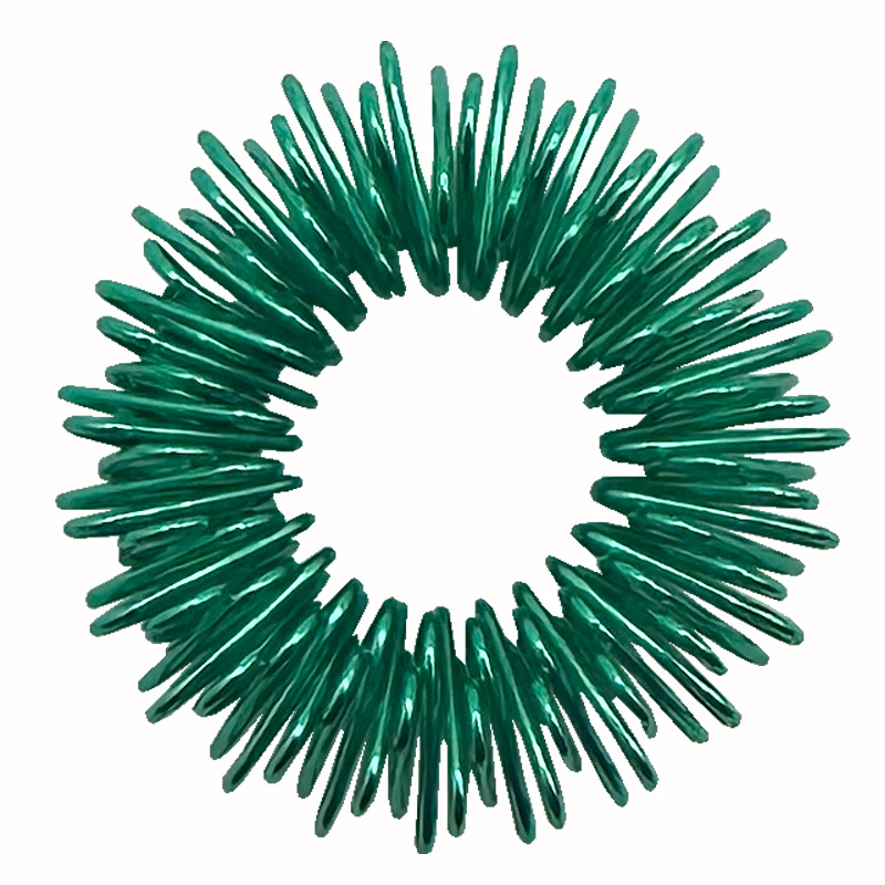 Mini anillo de masaje de dedo de descompresión de resorte anillo de masaje dedo masajeador multicolor mini anillo de resorte anillo de masaje juego de descompresión