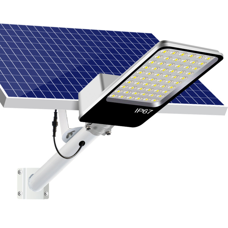 Lámpara de iluminación solar lámpara de jardín impermeable lámpara de calle de alta potencia inteligente control de luz hogar LED al aire libre patio rural