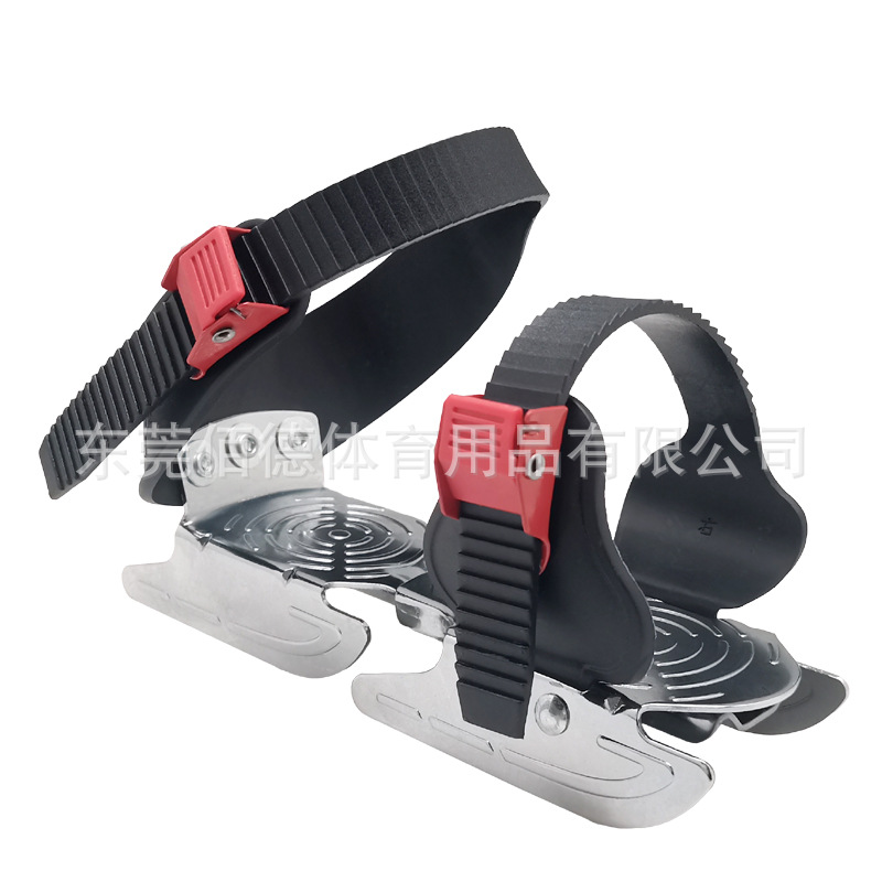 Children's Adjustable New Style No-Take-Off Shoes, Double-Edged Skate Shoes, Beginner Skate Shoes, Ball Skate Shoes, Double-Edged Skate Shoes, Essential Shoes for the Ice Rink