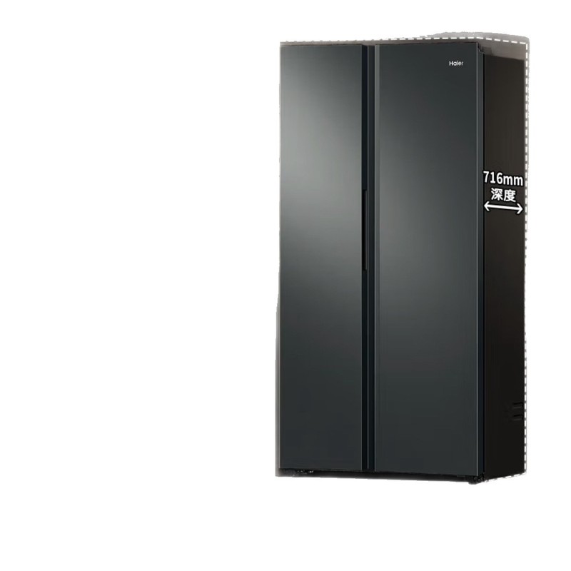 海尓冰箱BCD-616WGHSSEDC9双开门大容量风冷无霜一级能效家用冰箱|undefined
